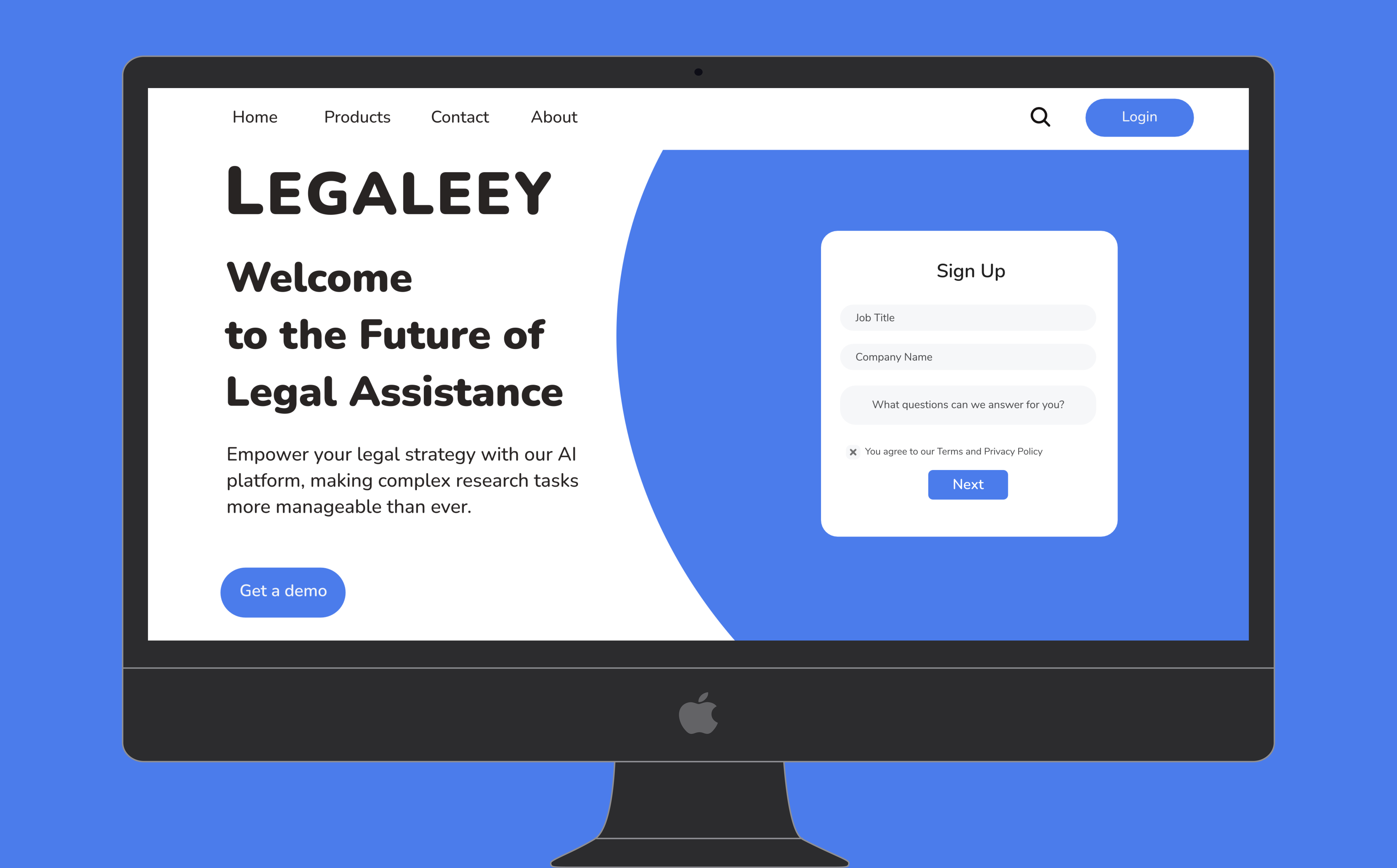 Legaleey project